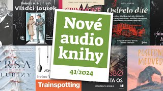 Vychází audioknižní Trainspotting Lovecraft i nový Jo Nesbø  Nové audioknihy 412024 [upl. by Eelac]