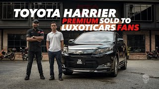 TOYOTA HARRIER PREMIUM ADVANCE SOLD TO LUXOTICARS FAN  Wednesday Delivery [upl. by Udall815]