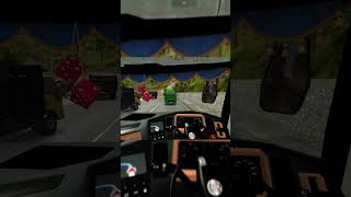 offrod bus game automobile offroadmodmapforbussimulatorindonesia bikedriving [upl. by Pudens]