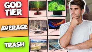 BEST 1440p Gaming Monitor Tier List 2024 [upl. by Anaj310]