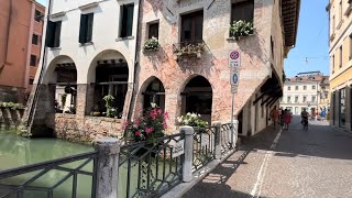 Treviso Walking Tour Summer In Italy 4 August 2024 [upl. by Eudoxia951]