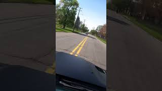 Hellcat REDEYE Looses Control😳 crash cars reaction drift viral [upl. by Acirfa623]