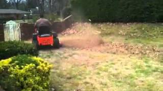 BadBoy mower cutting yard in 2 minutes 15 seconds [upl. by Trix]