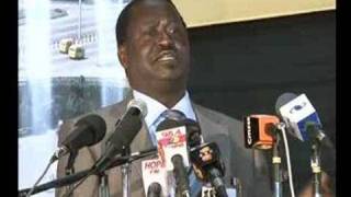 Raila on road construction [upl. by Perice]