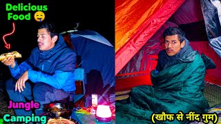 Solo Camping In Forest Horror Experience  Winter Camping India  Unknown Dreamer [upl. by Refotsirhc]