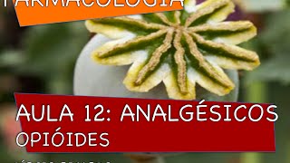 Curso de Farmacologia Aula 12  Analgésicos opióides  Vias nociceptivas [upl. by Scholem11]