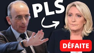 Éric Zemmour ATTAQUE Marine Le Pen [upl. by Bruell]