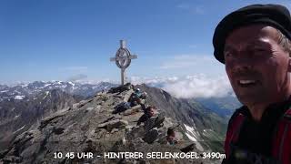 Hinterer Seelenkogel 3470m  Ostgrat  Ötztaler Alpen [upl. by Courtnay889]