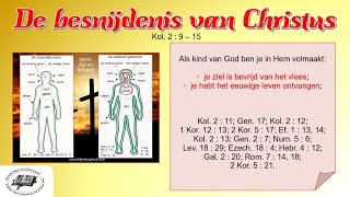 De besnijdenis van Christus Kolossenzen deel 9  Bijbelengeloofcom [upl. by Hannahs]