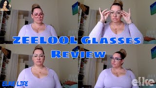 Review ZEELOOL Glasses Elke [upl. by Aneetsyrk923]