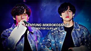 BTS V “MIKROKOSMOSquot focus twixtor clip4Kcoloured [upl. by Martinic432]