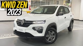 Avaliação  Novo Renault Kwid Zen 2023  Curiosidade Automotiva® [upl. by Cocke]