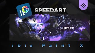 3D logo header design  Ibis Paint X [upl. by Siubhan148]