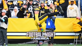 TJ Watt details Baltimore RavensPittsburgh Steelers hatred  FNIA  NFL on NBC FULL INTERVIEW [upl. by Eedyak]