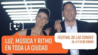 ¡Luz música y ritmo en la ciudad  Festival de Las Condes 2019 [upl. by Anaig770]