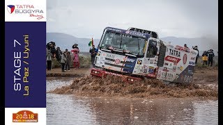 TATRA BUGGYRA RACING on DAKAR 2018  Stage 7 [upl. by Agem175]