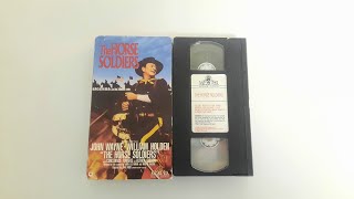 Opening and Closing to The Horse Soldiers 1990 VHS 60fps [upl. by Shelman]