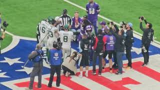 Vikings vs Jets coin toss [upl. by Bruno]