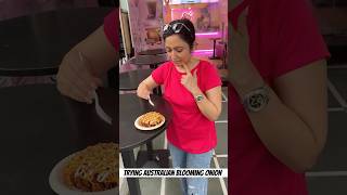 Tasting Mumbai’s Most Viral Dish Blooming Onion shorts [upl. by Magdala]