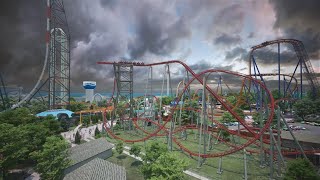 Cedar Point announces Sirens Curse tilt roller coaster for 2025 season Watch ride video [upl. by Prasad]