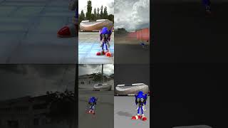 Sonic is CR 7 fan in qatar world cup breakdown funnyshorts sonic [upl. by Elttil]