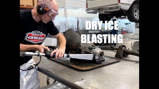 What Is Dry Ice Blasting We trial two Karcher Ice Blasters [upl. by Tnomad]