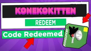 KonekoKitten Voice Pack Promocode in Arsenal [upl. by Aryamo774]