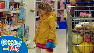 WoollyandTigOfficial Woolly and Tig  Going Shopping  TV Show for Kids  Toy Spider [upl. by Grimbal]