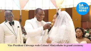 Vice President Chiwenga weds Colonel Miniyothabo in grand ceremony [upl. by Hines]