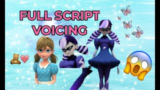 VOICING THE ENTIRE STORMY WEATHER SCRIPT Miraculous Ladybug [upl. by Swope]