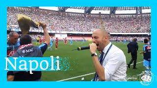 BOATO AL GOAL DI MAREK HAMSIK STADIO SAN PAOLO NAPOLINAPLES STADIUM ANNOUNCER [upl. by Fifine]