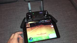 DJI Mavic Air remote with iPad Mini 4 [upl. by Vel431]