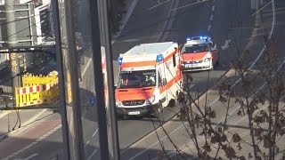 RTW 15 MHD Sankt Augustin  VerlegeNEF 2 DRK Niederkassel in Bonn [upl. by Ennalorac]