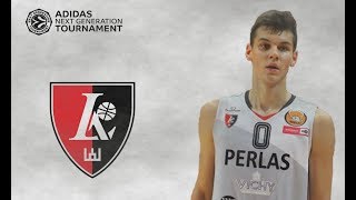 Deividas Sirvydis  MVP  Adidas Next Generation Tournament Kaunas [upl. by Yrred]