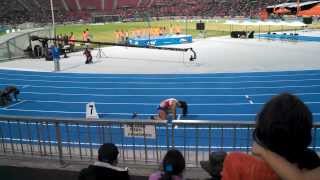 Final 4x100 relevos femenino ODESUR 2014 [upl. by Ongineb310]