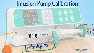 Infusion Pump Calibration Procedure  Syringe Pump Calibration Procedure [upl. by Icyak]