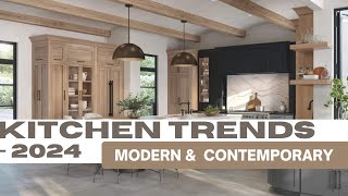 2024 Kitchen Trends  Modern amp Contemporary Kitchen Trends  Kitchen Backsplash amp Cabinets [upl. by Dobbins]