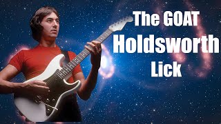 The GOAT Allan Holdsworth Lick EXPLAINED [upl. by Atilegna107]