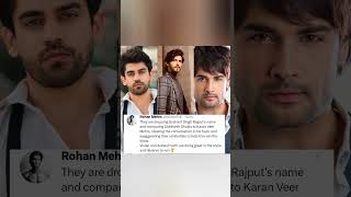 Rohan Mehra comes in support of Vivian Dsena and Avinash Mishra Criticising makers  Shorts [upl. by Marron]