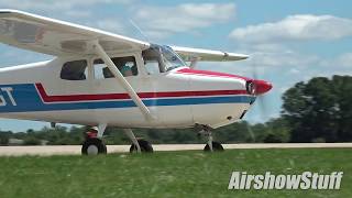 Oshkosh Arrivals  Monday Part 1  EAA AirVenture Oshkosh 2017 [upl. by Eisen278]