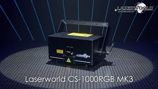 Laserworld CS1000RGB MK3  product video  Laserworld [upl. by Ennaira]