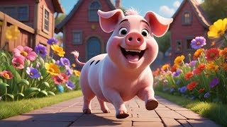 Fun Holidays with Cute Farm Animals Farmer In The Dell Bum Bum Kids Nursery Rhymes amp Kids Songs [upl. by Adnorehs846]