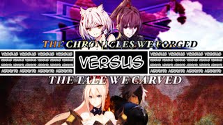 Noah amp Mio Vs Alphen amp Shionne Xenoblade 3  Tales of Arise  VERSUS TRAILER [upl. by Bevash760]