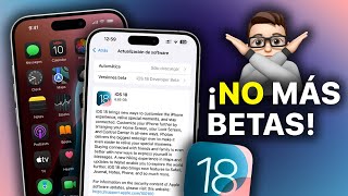 ELIMINAR iOS 18 Beta Y INSTALAR iOS 18 OFICIAL ¡ES MUY SENCILLO [upl. by Atirrehs]