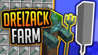 Dreizack Farm Tutorial ✨ Minecraft 121 [upl. by Cohette]