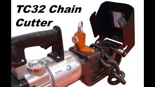 Edilgrappa TC32 Chain Cutter from Stainelec Hydraulic Equipment [upl. by Elva]