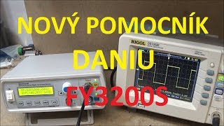 Generátor funkcí DANIU FY3200S z Banggoodu [upl. by Adnih]