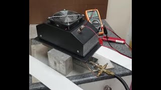 12VDC TEG30 Watt Air cooled Thermoelectric Generator [upl. by Alcock974]