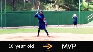 10 year Swing Progression Ronald Acuna Jr [upl. by Dolli]