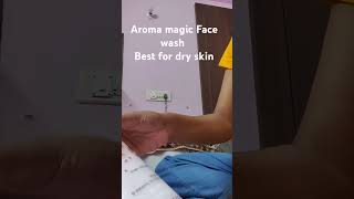 Aroma magic face wash dry skin winter specialsorts viralvideo winter [upl. by Schiro261]